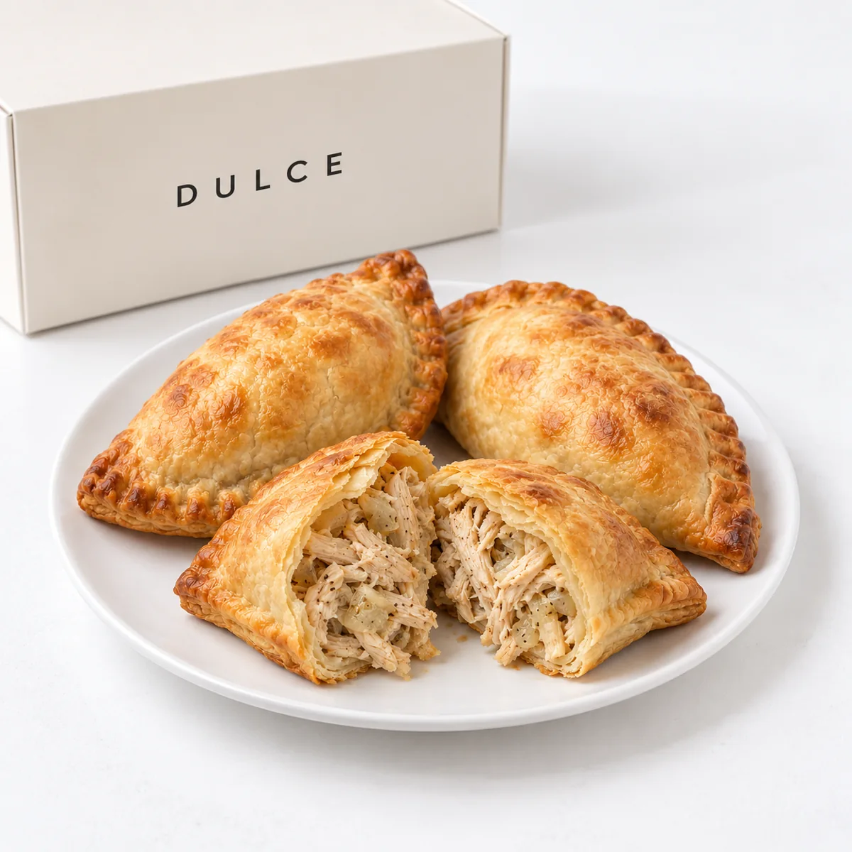 Empanadas de Pollo — Peruvian food from DULCE in Markham